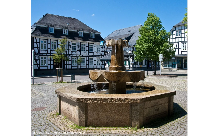 Marktplatz Drolshagen, Foto: Stadt Drolshagen