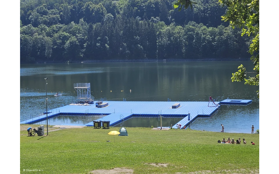 Strandbad Sonderner Kopf Olpe - Badeponton
