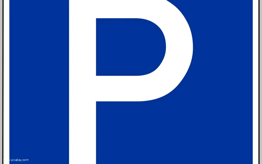 Parkplatzschild