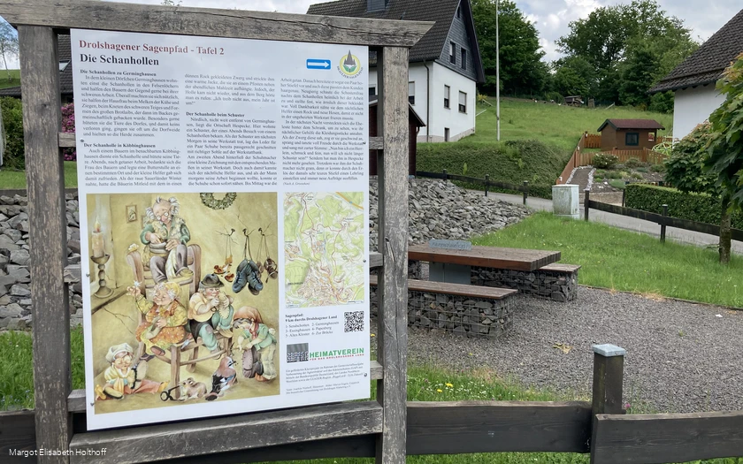 Sagenpfad in Junkernhöh