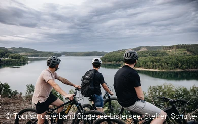 Fahrradtour um den Biggesee und Listersee
