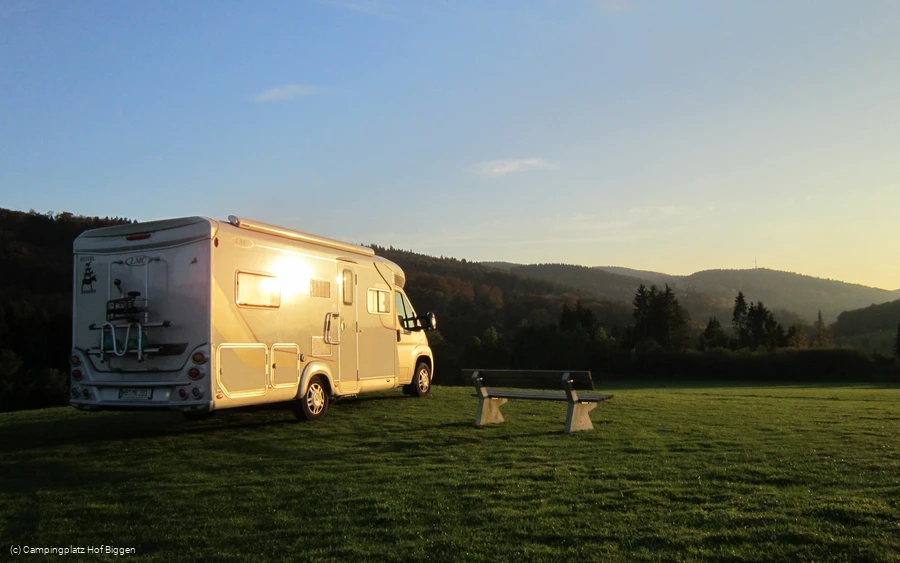 Campingplatz Hof Biggen Panoramawiese