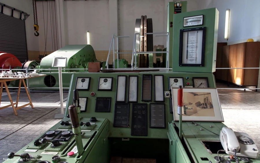 Fördermaschine Siciliaschacht