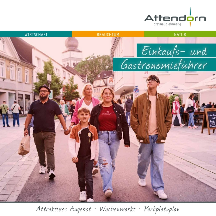 Einkaufs- und Gastronomief&uuml;hrer