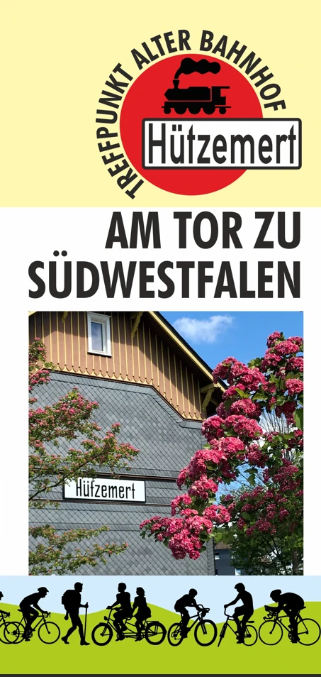 Alter Bahnhof H&uuml;tzemert - am Tor zu S&uuml;dwestfalen