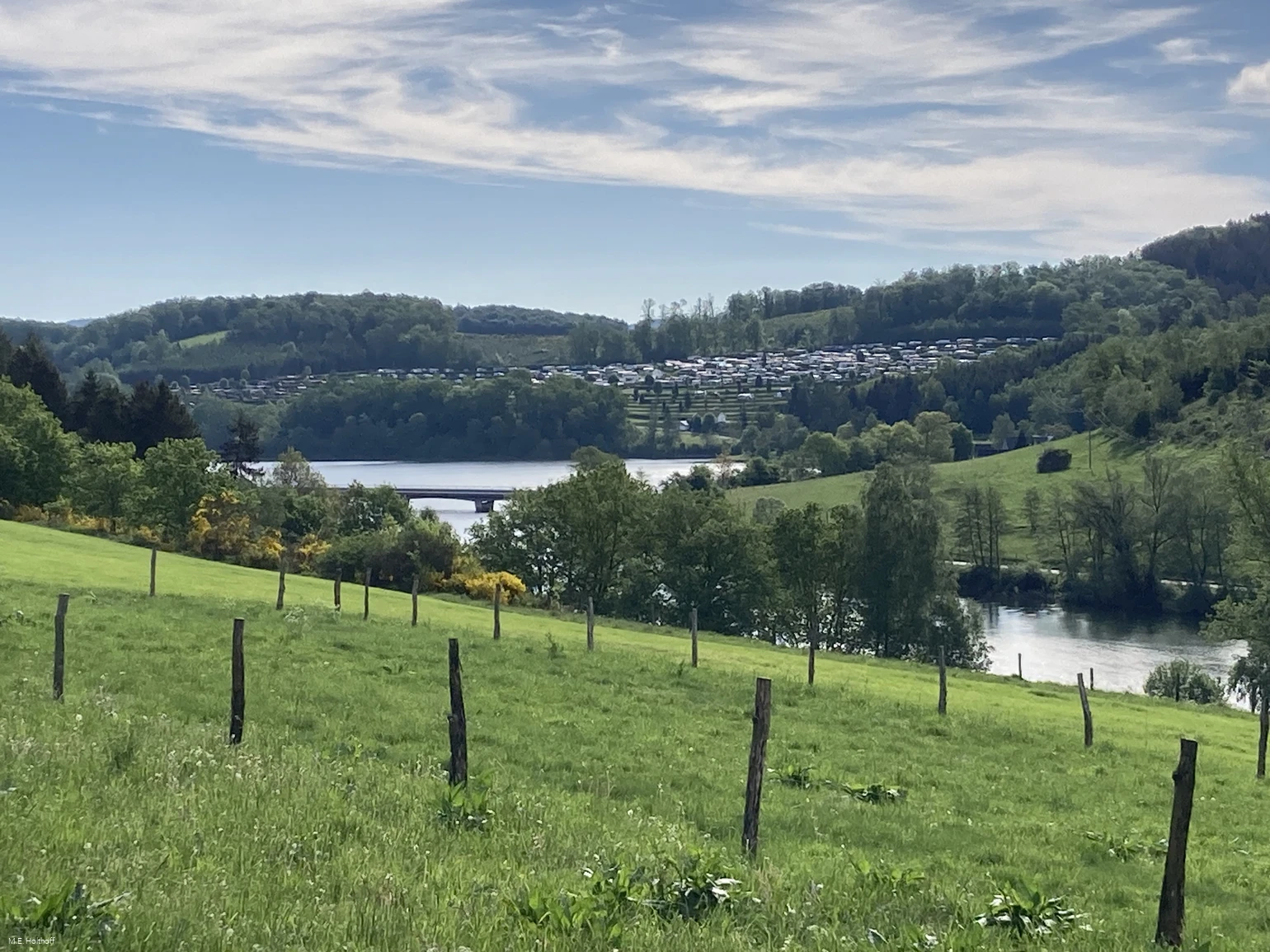 oberhalb von Herpel auf dem A3